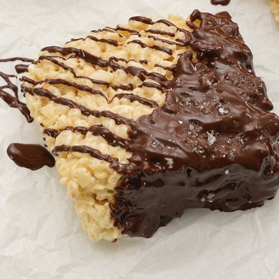Chocolate Covered Rice Krispie Treats