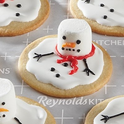Melted Snowman Cookies - 6 Count