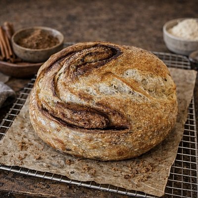 🧁Roll With It Baby – Cinnamon Roll Swirl Loaf