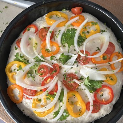 Vegetable & Herb Focaccia