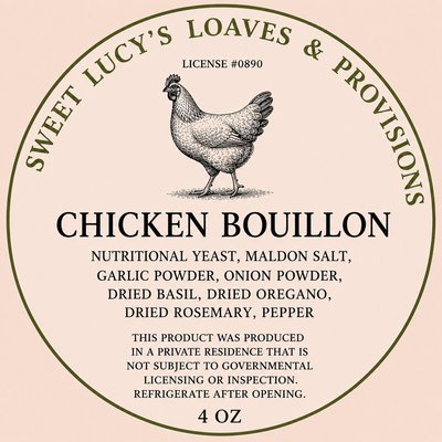 Chicken Bouillon Powder 4oz