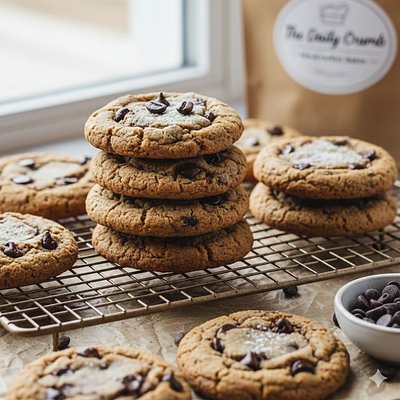 Espresso Chocolate Chip Cookies 
