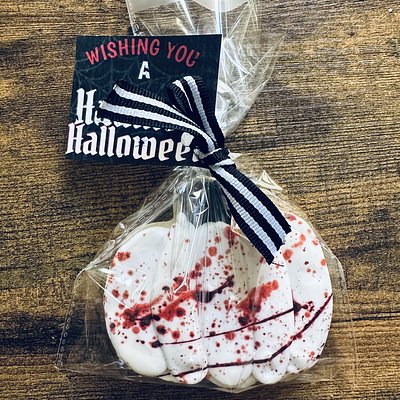 1 Dozen Basic Sugar Cookies- Individually Wrapped (your Choice Of Designs)