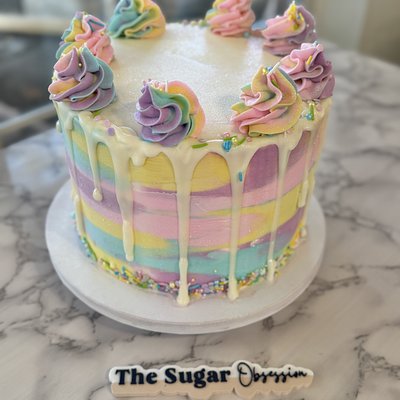 8” 3 Layer Cake 