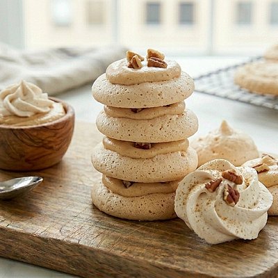 Maple Meringue Cookies