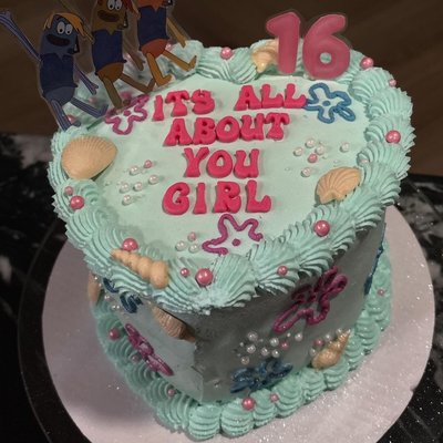Heart Cake 6”
