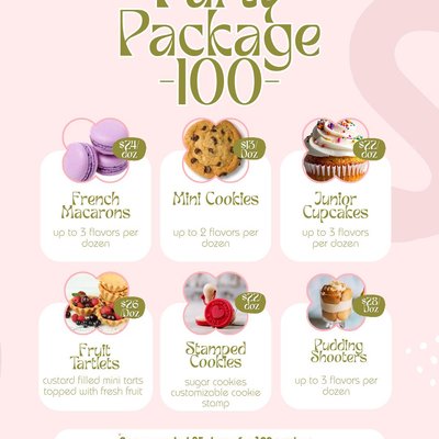  Party Package 100 guests