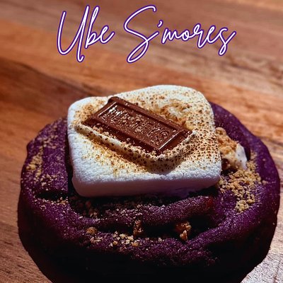 Ube S’mores Cookies