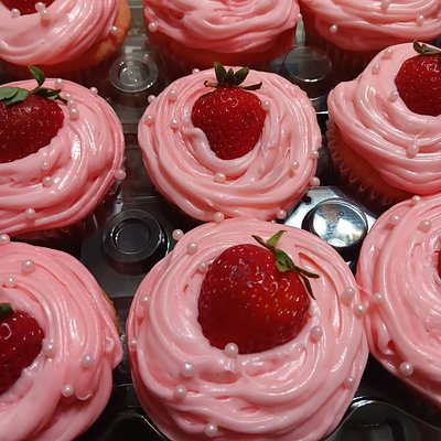 Gourmet Strawberry Shortcake 🍰 Cupcakes 🧁 