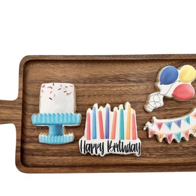 Classic Birthday Cookie Set 