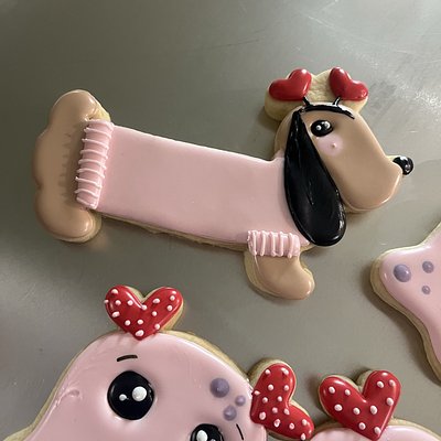 Personalized dog cookie  
