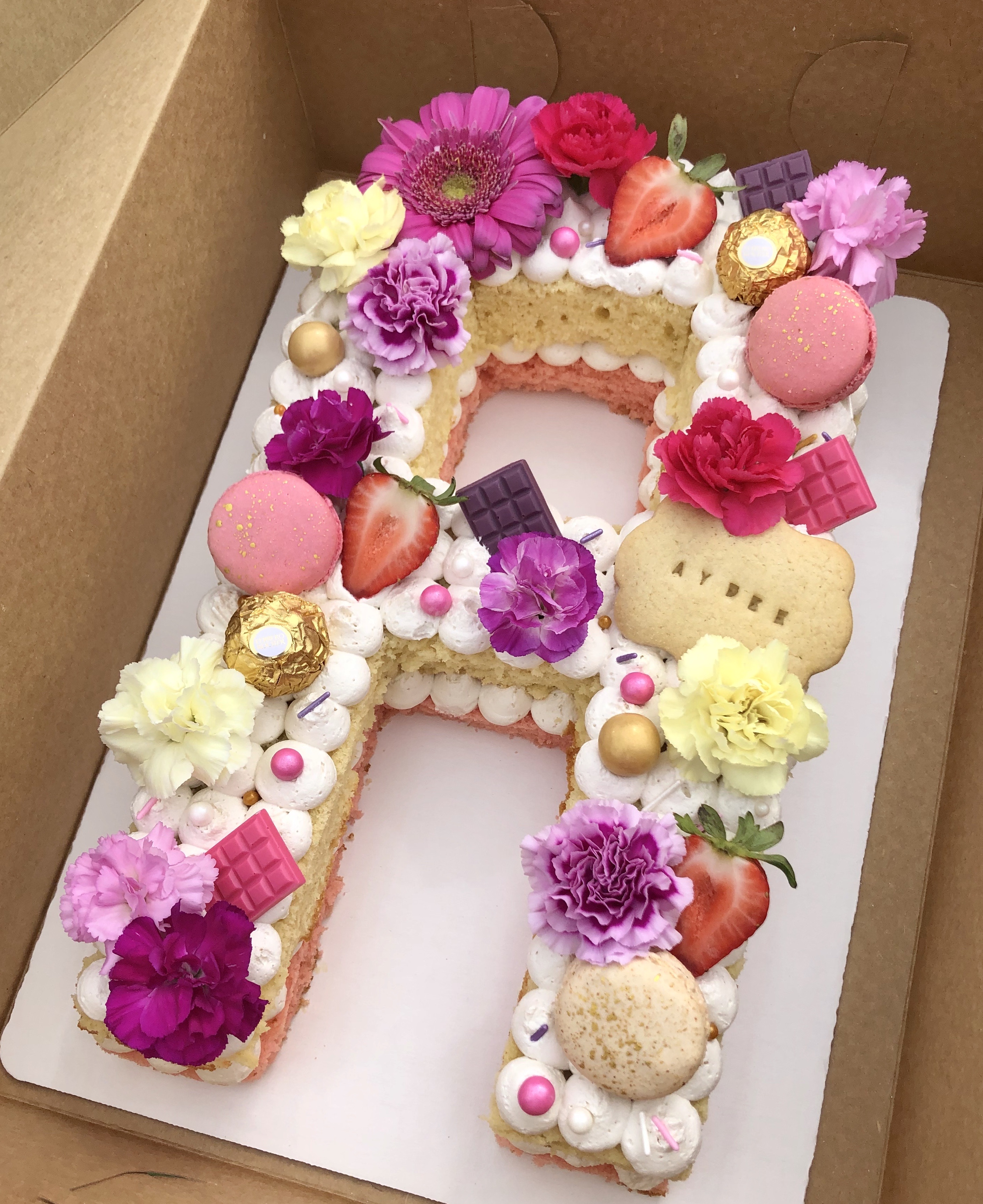 Letter/Number Cake