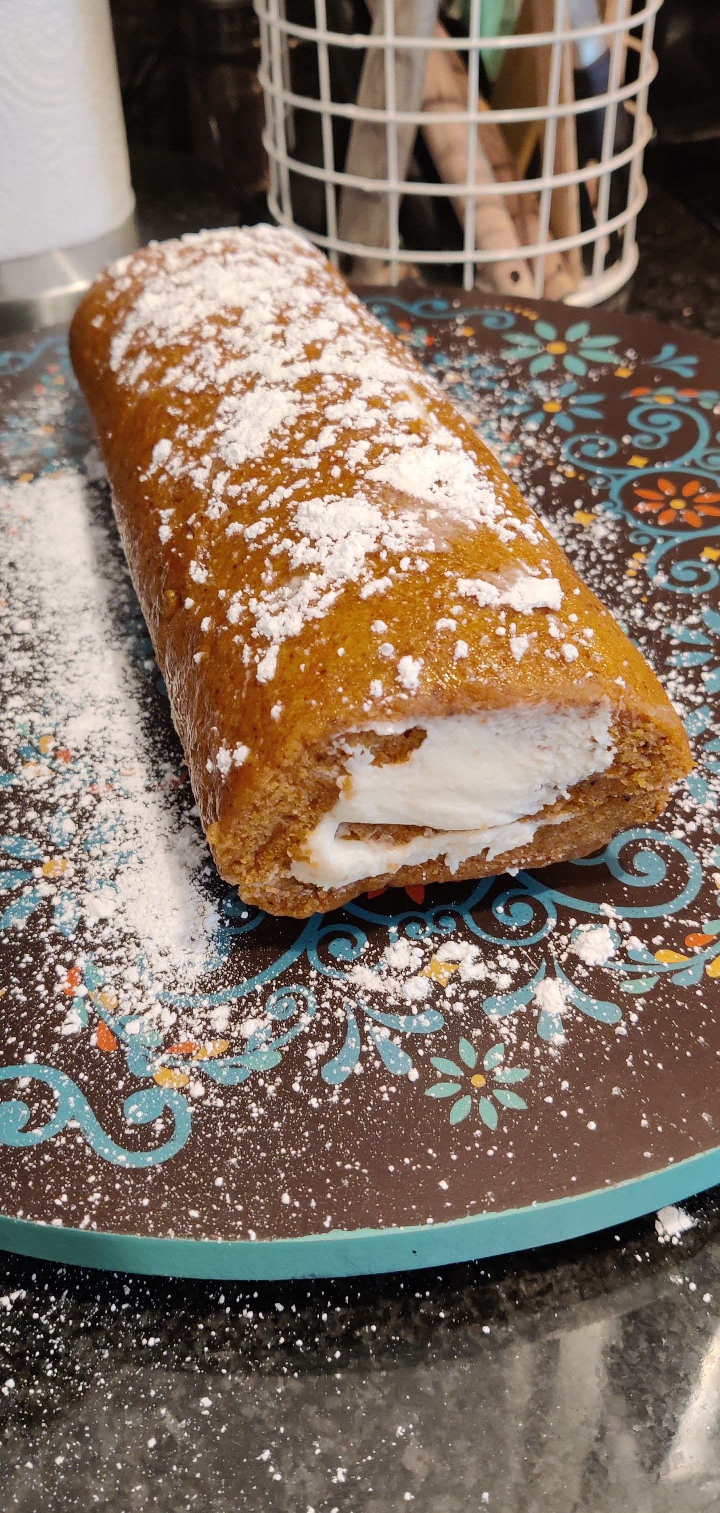 Gluten Free Pumpkin Cake Roll