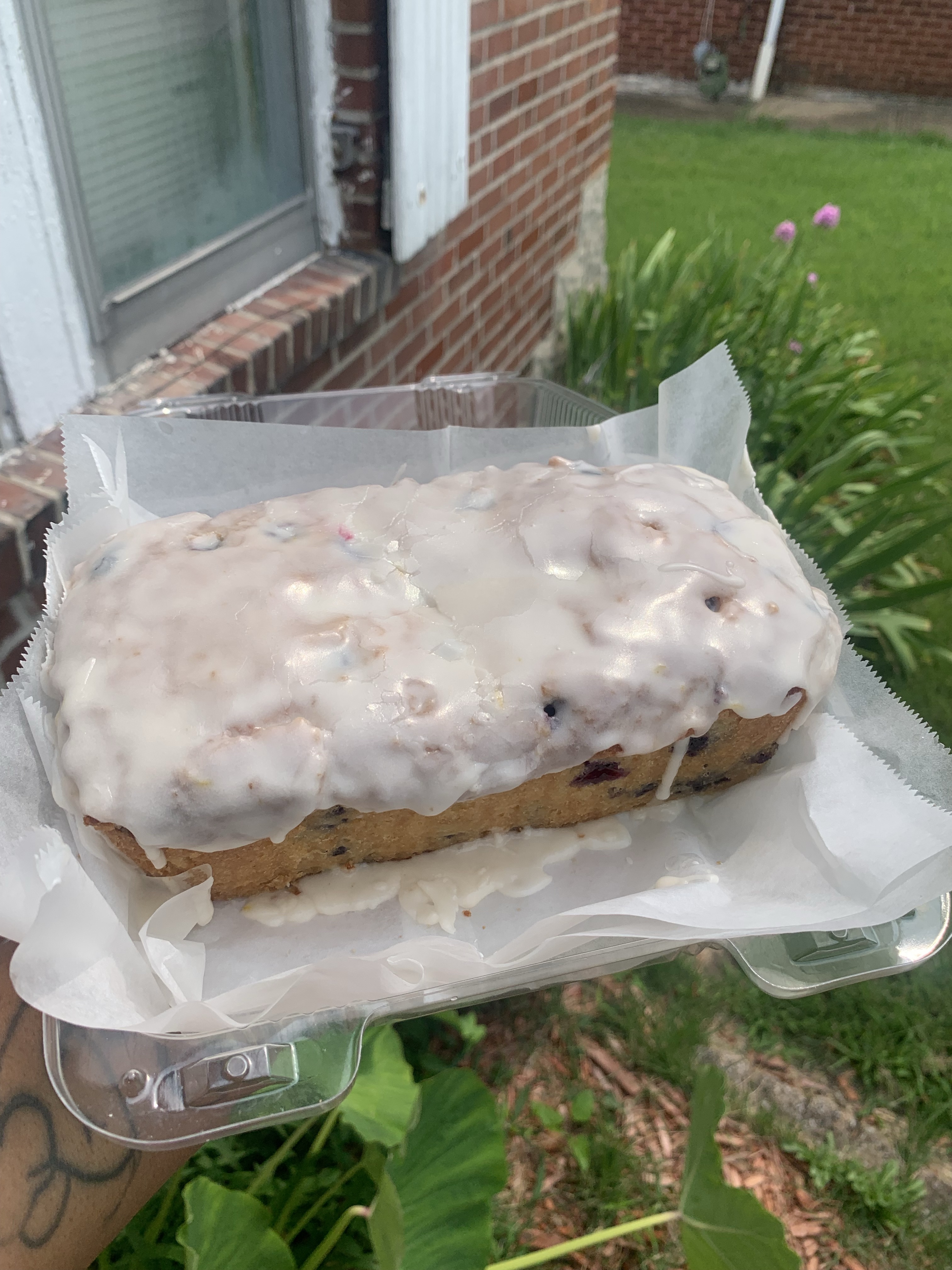Blueberry Lemon Loaf (Iced)