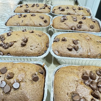 Sourdough Pumpkin Chocolate Chip Bread (Mini Loaf) 🌟 (Seasonal Favorite)