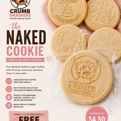 🍪 Crumb Smashers Naked Cookie