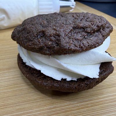 Double Fudge Cookie Sandwich Half Dozen
