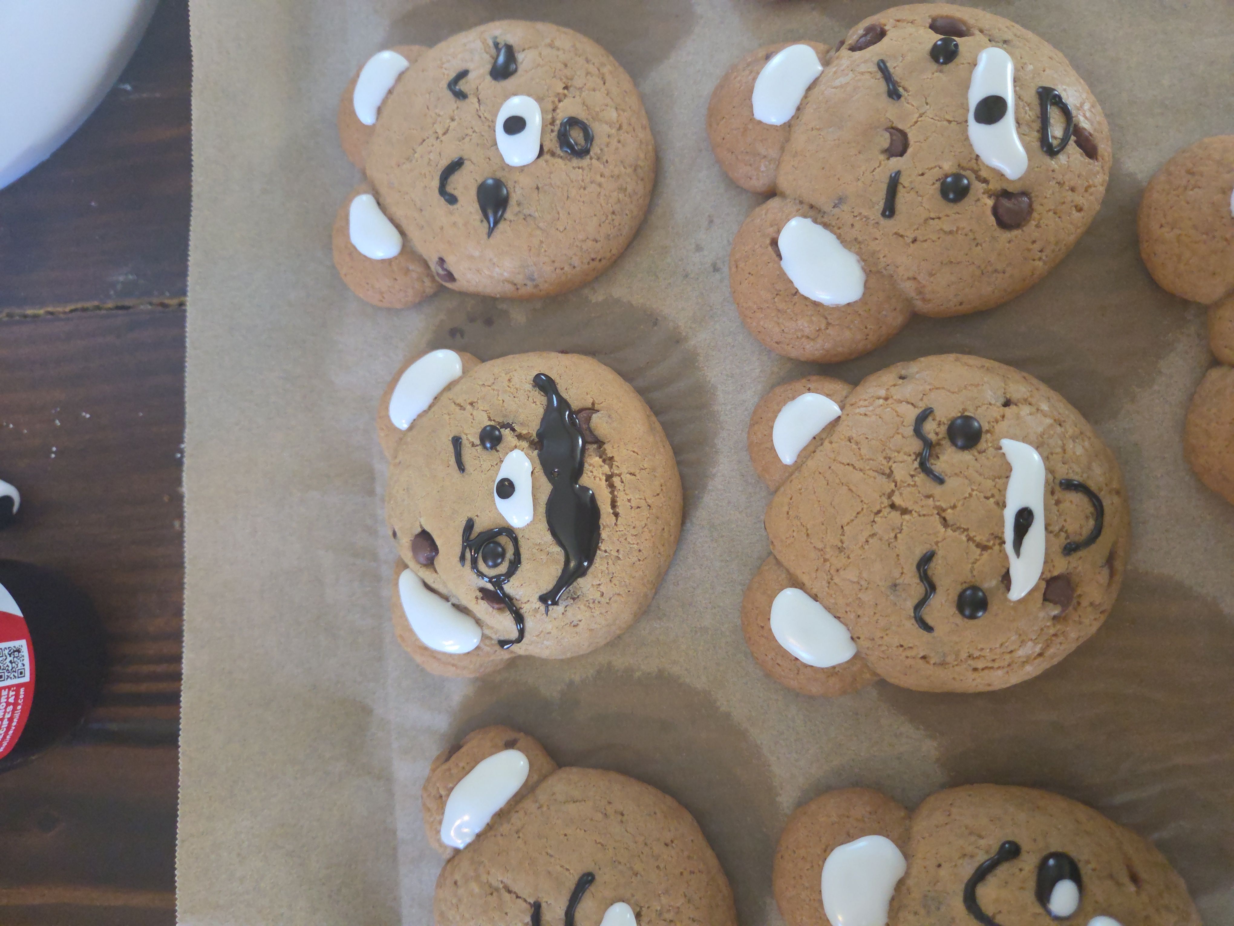 Moody Bear Chocolate Chip Cookie
