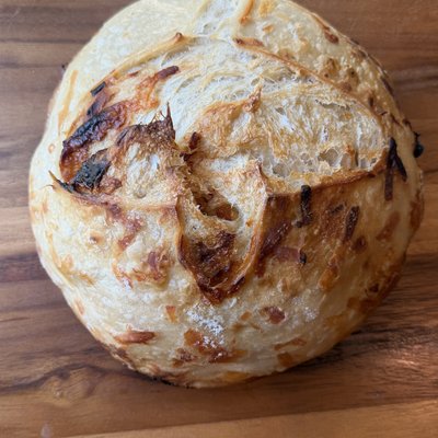 Hot Honey Asiago Sourdough (9in. round) 