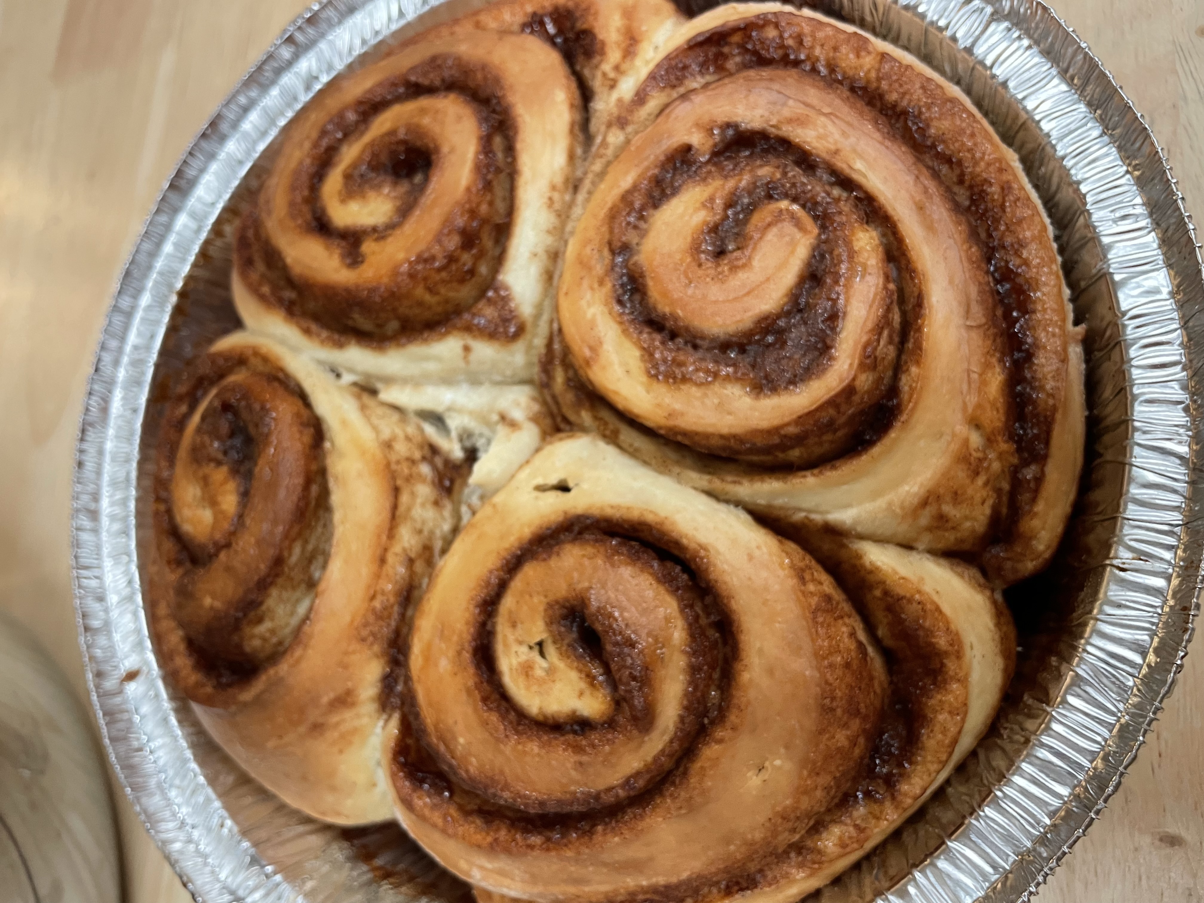 Sourdough Cinnamon Rolls