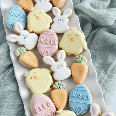 Mini Decorated Cookies 