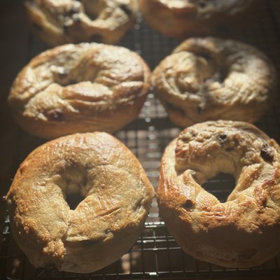 Cinnamon Raisin Bagels