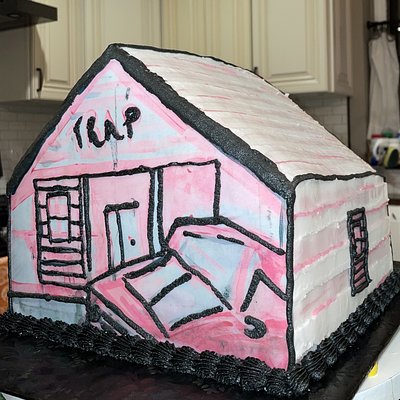 105. House Buttercream Cake ~75 Servings