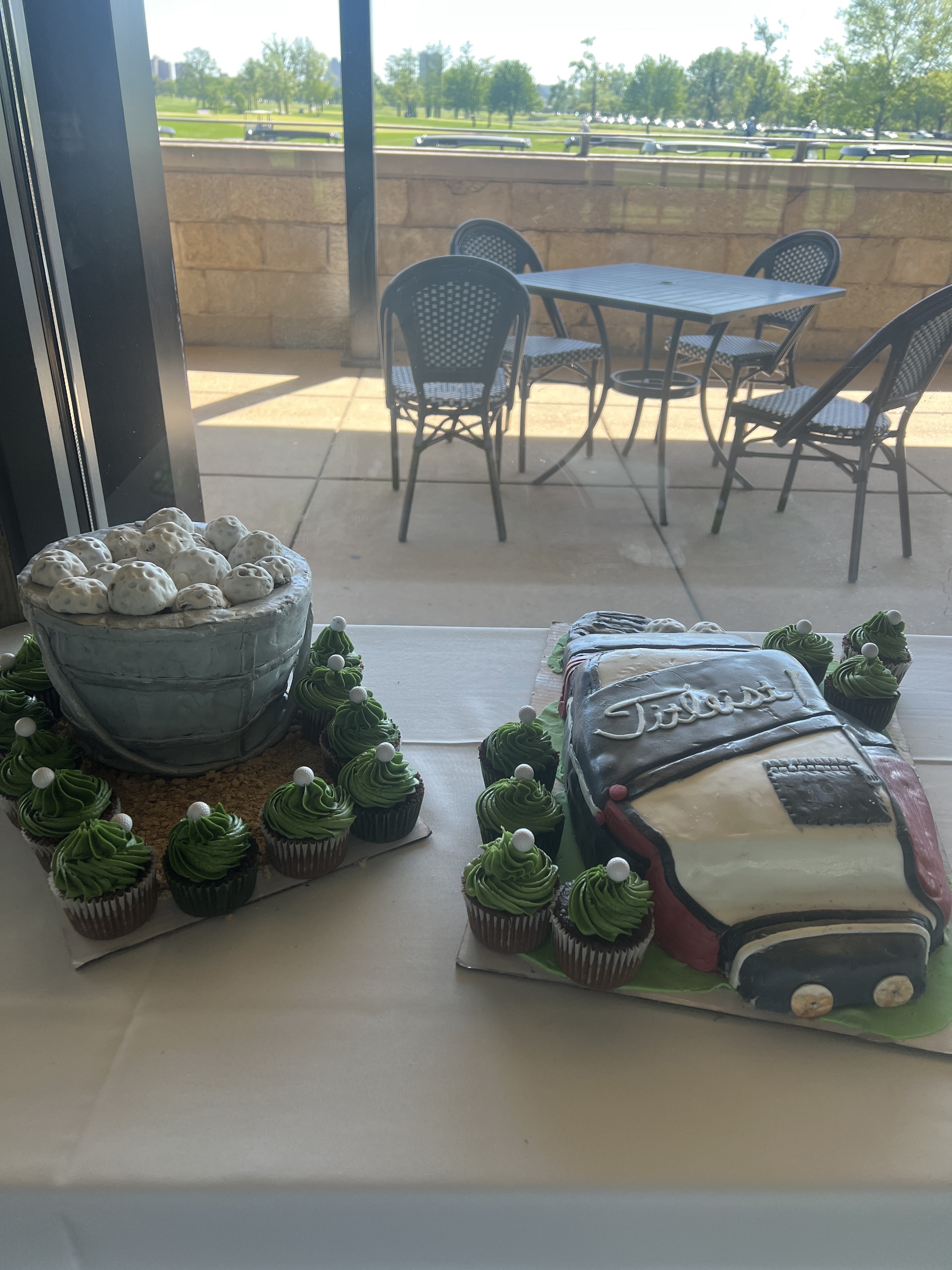 Golf Themed Cakes