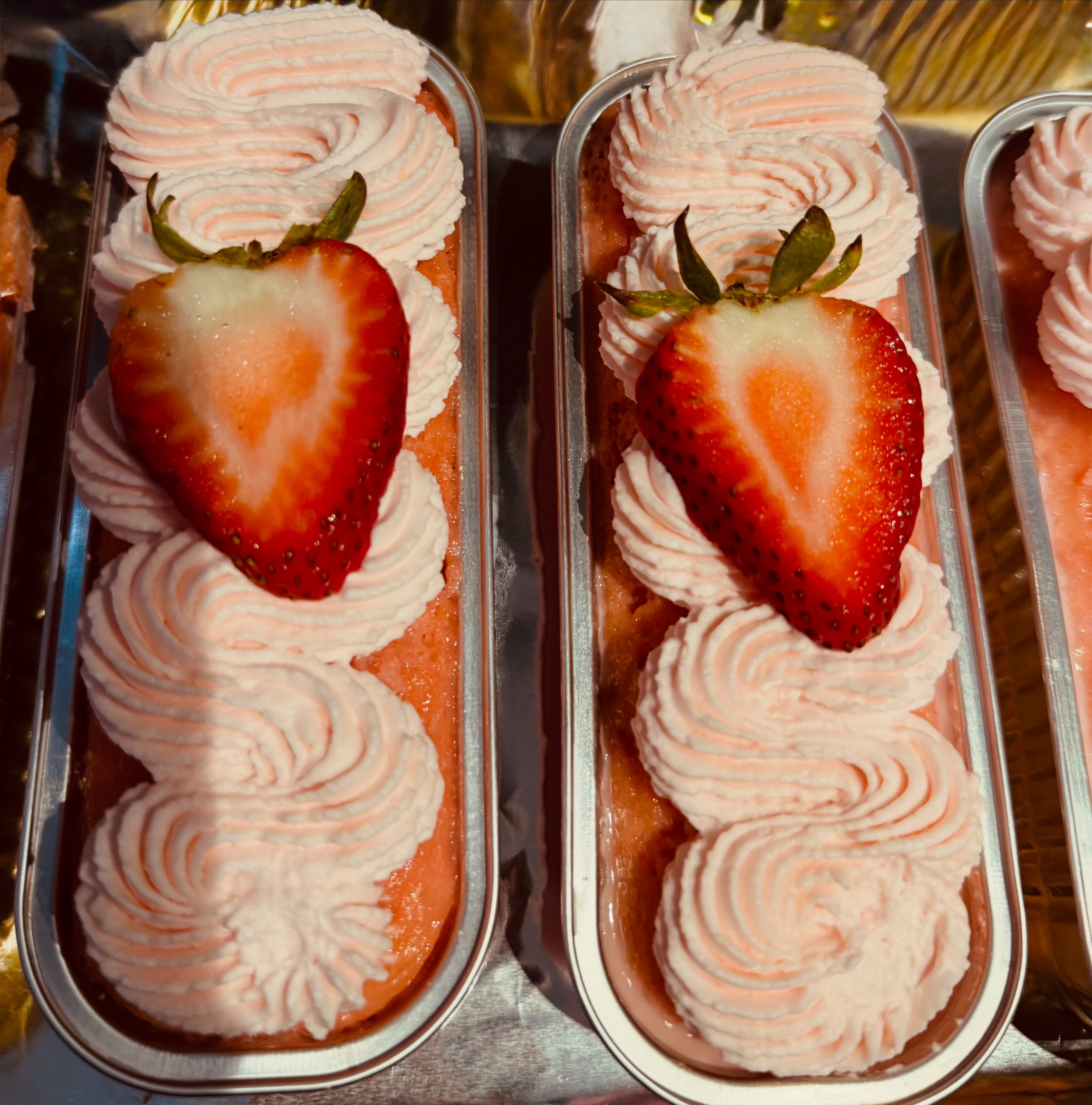 Strawberry Tres Leches Mini Loaf Cake