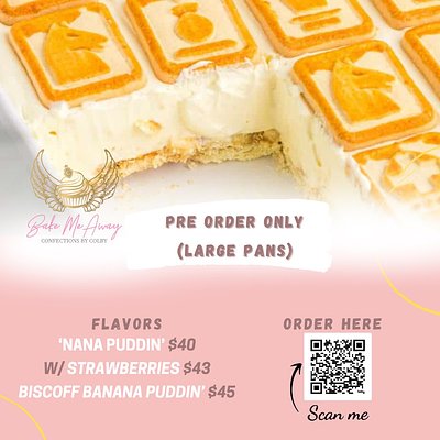 Banana Pudding (Large Pan)