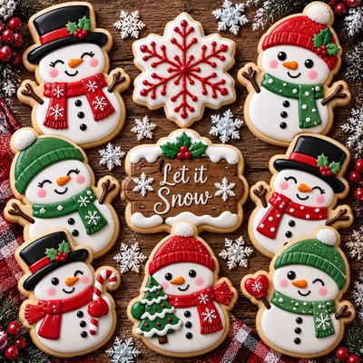 Baby, It’s Cold Outside cookie Set