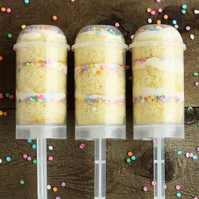 Cake Push Pops 