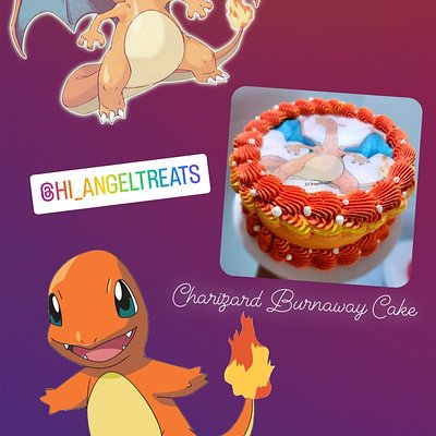 6" Round Burnaway Cake