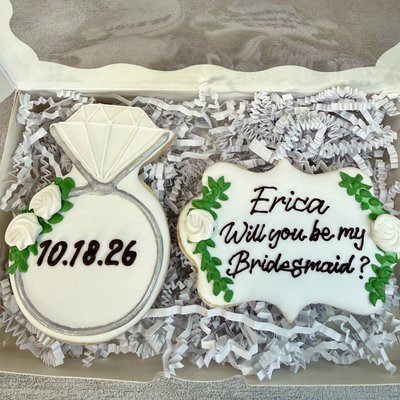 Engagement/Bridal Cookie Sets