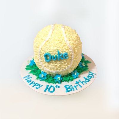4 inch Ball Dog Cake (2 Layers)