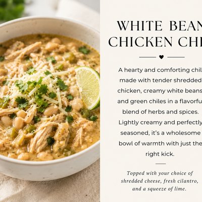 16 oz White Bean Chicken Chili Mac