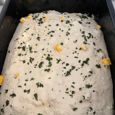 Italian Herb 🌿& Cheese🧀 Sourdough bread🍞