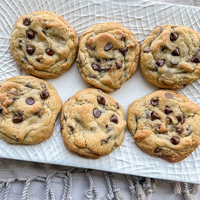 Freshly Baked Chocolate Chip Cookies