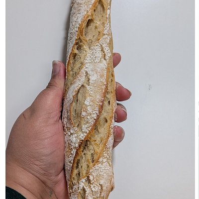 Fresh Milled Sourdough Baguette
