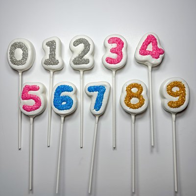 Cake Pops - Numbers