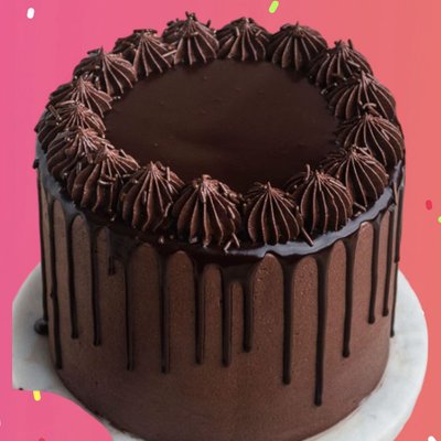 Chocolate Cake With Chocolate Fudge Icing