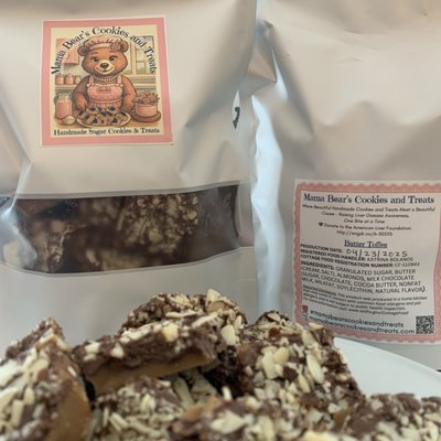 Butter Toffee 1lb (16oz)