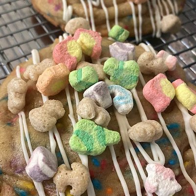Lucky charm cookie