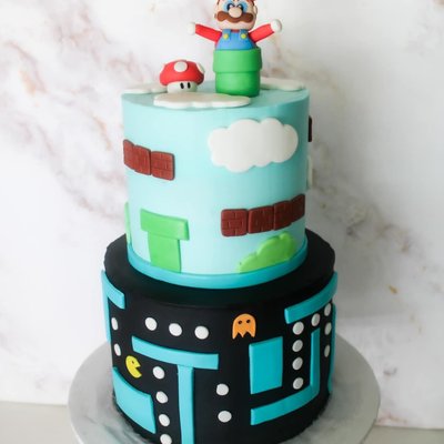 Two Tier Custom Cake (8” & 6”)