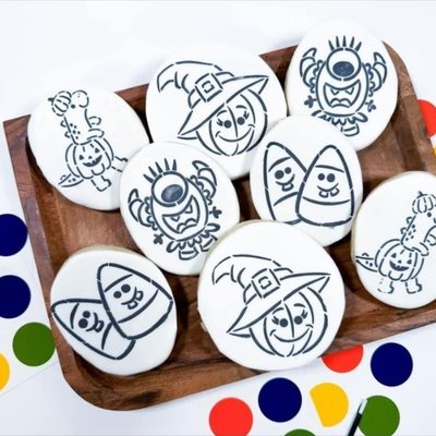 Halloween PYO Cookies