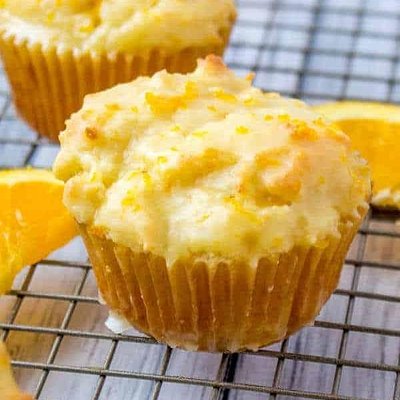 4 - Jumbo Orange Creamsicle Muffins