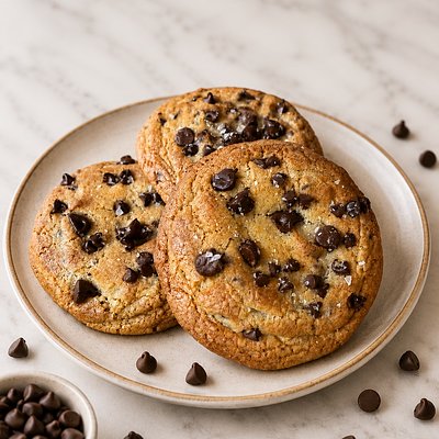 Brown Butter Salted Chocolate Chip Cookies