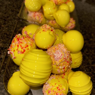 Banana Cream Candied Grapes
