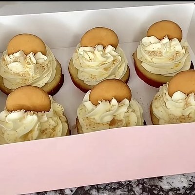 Banana Pudding Cupcakes 