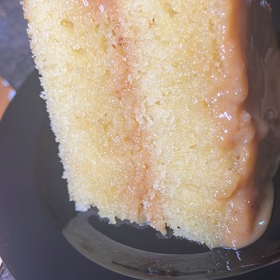 Caramel Cake Slices